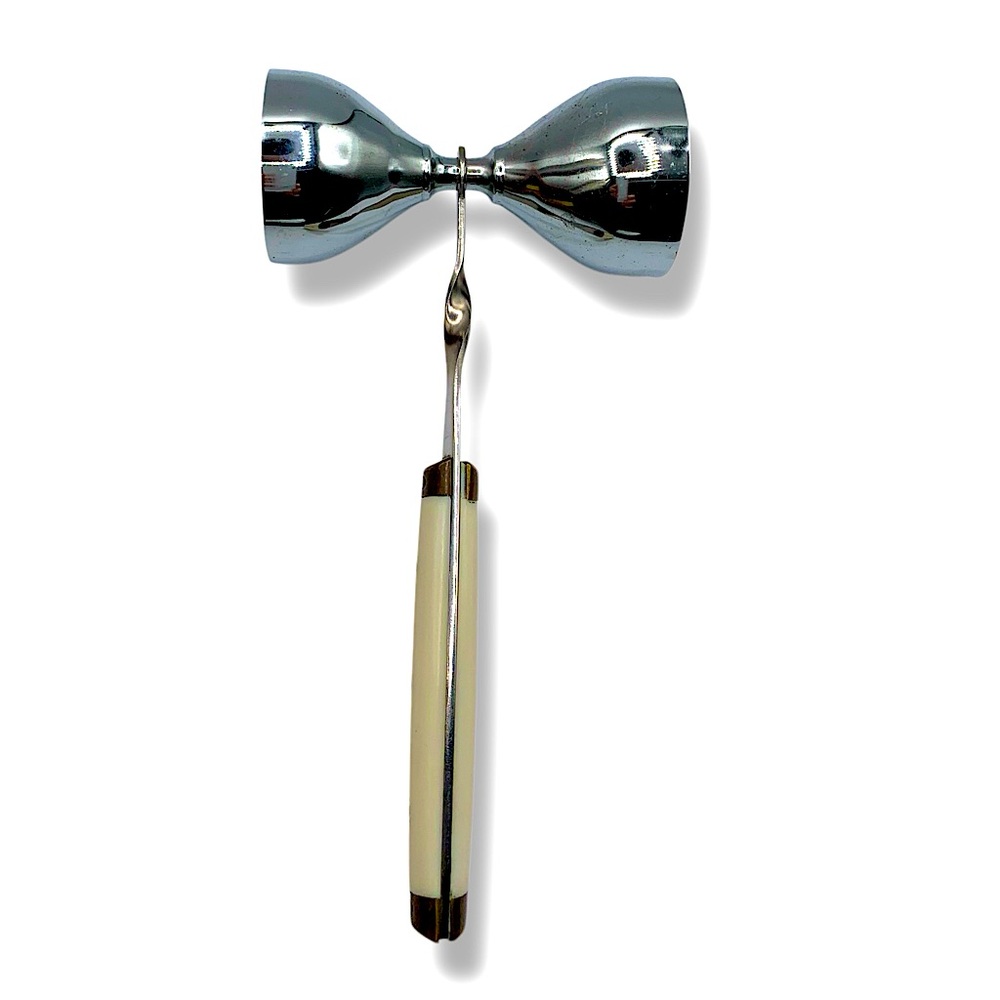 Chrome Barware Double Jigger Japan